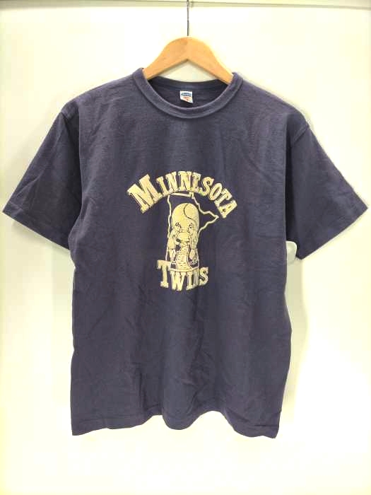 ウェアハウス WAREHOUSE MINESOTA TWINS フロッキー プリント Tシャツ メンズ  38