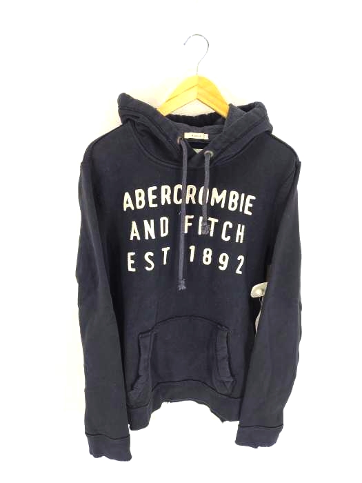 アバクロンビーアンドフィッチ Abercrombie ＆ Fitch ロゴ刺繍 ジップ