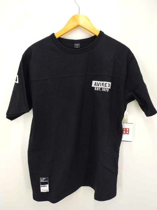 AVIREX(アヴィレックス) ビッグロゴ ルーズフィット メンズ トップス Tシャツ・カットソー