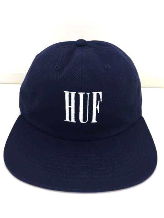 HUF(ハフ) ロゴ刺繍キャップ メンズ 表記無