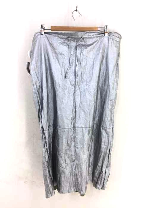 MM6 Maison Margiela(エムエムシックス メゾンマルジェラ) 18AW メタリックシルバースカート レディース JPN：40