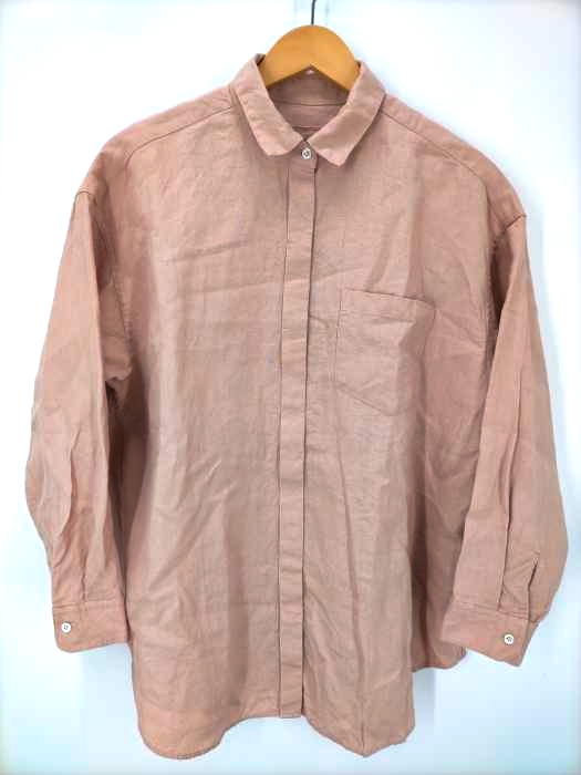 URBAN RESEARCH DOORS(アーバンリサーチドアーズ) LINEN リネンワイドシャツ レディース ONE SIZE