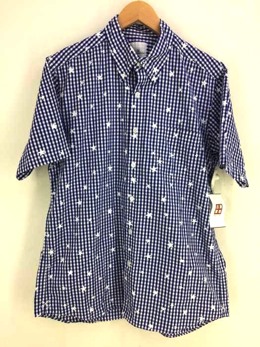 uniform experiment(ユニフォームエクスペリメント)  S/S STAR PRINT GINGHAM CHECK B.D SHIRT メンズ  4