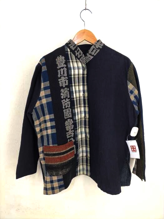 USED古着(ユーズドフルギ) リメイクマオカラージャケット レディース 表記無