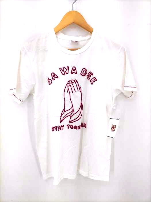 GAIJIN MADE(ガイジンメイド) チェーンステッチ刺繍Tシャツ メンズ JPN：M