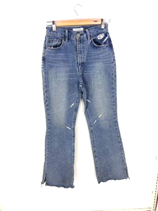 moussy(マウジー) HIGH WAIST SLIT FLARE レディース  26