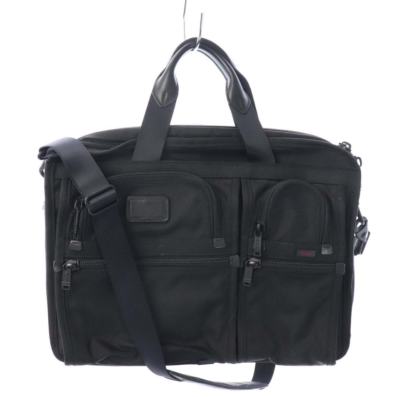 TUMI(トゥミ) ラージエクスパンダブルオーガナイザーブリーフ ビジネスバッグ ハンドバッグ ショルダーバッグ 2WAY ナイロンキャンバス 黒 ブラック 26160DH /PJ メンズ