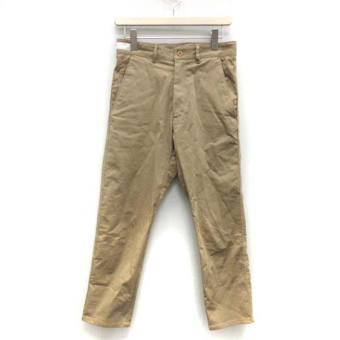 ADNYM ATELIER(アドニム アトリエ) 20SS 28C L チノパン テーパード クロップド ベージュ /TK レディース レディース  28C（L)