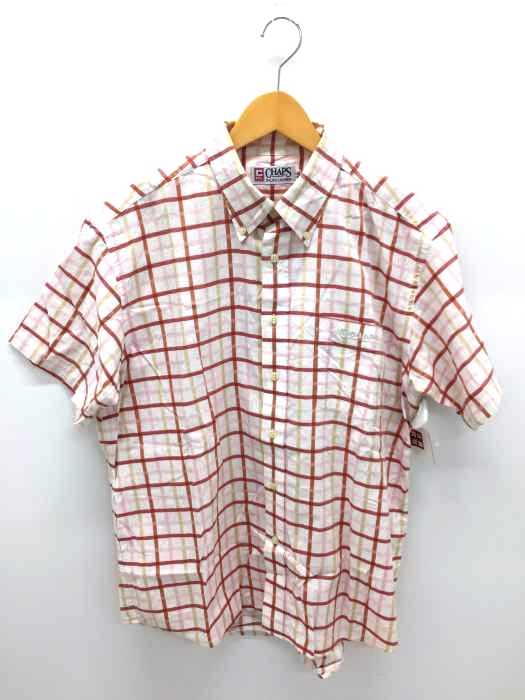 CHAPS RALPH LAUREN(チャップスラルフローレン) チェックBDシャツ メンズ import：XL