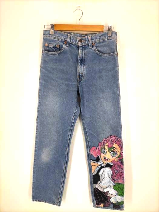 リーバイス Levis 90S USA製 510-0217 525刻印 キャラクターペイント メンズ  31/34