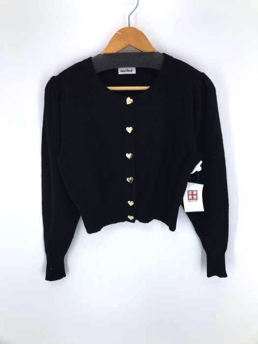 TREAT URSELF(トリートユアセルフ) Heart button knit cardigan レディース 表記無
