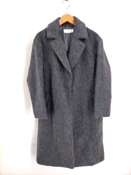 SLY(スライ) SHAGGY CHECK OVER COAT レディース  1