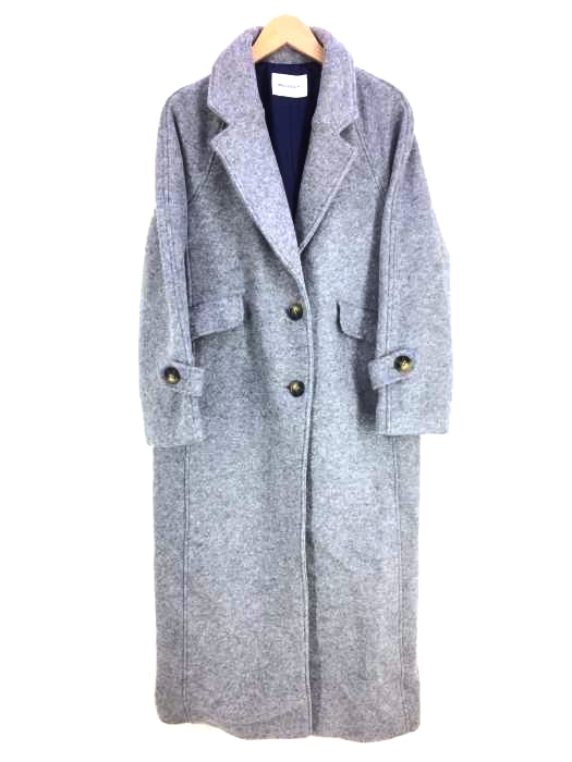 moussy(マウジー) SINGLE BREASTED WOOL COAT レディース  2