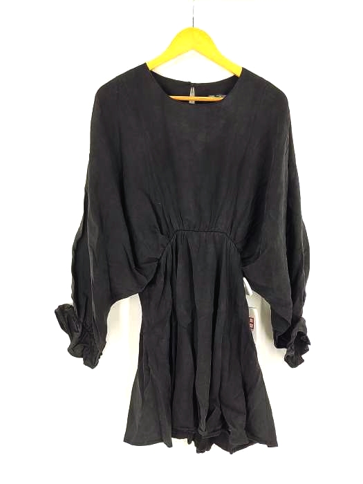 ZARA(ザラ) ドレープギャザーワンピース レディース import：M