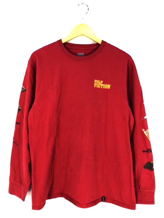 HUF(ハフ) PULP FICTION プリントロングスリーブカットソー メンズ  L