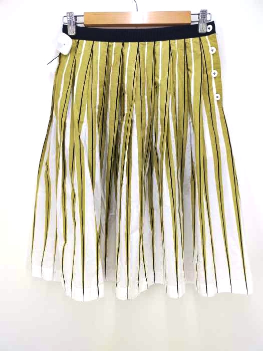 マーガレットハウエル MARGARET HOWELL RYE PRINT ライ麦ストライプスカート レディース  2