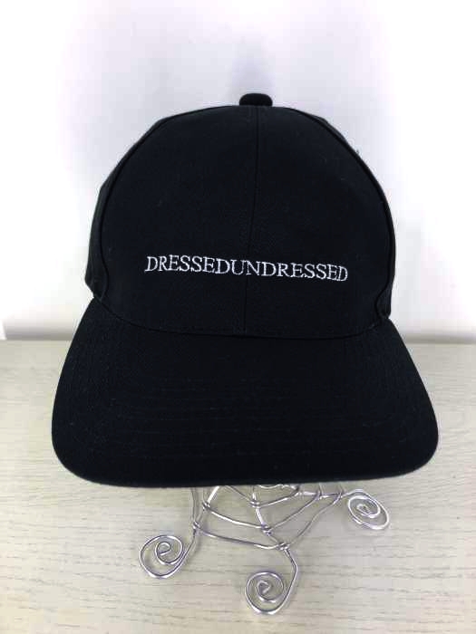 DRESSEDUNDRESSED(ドレスドアンドレスド) 刺繍6パネルキャップ メンズ  無