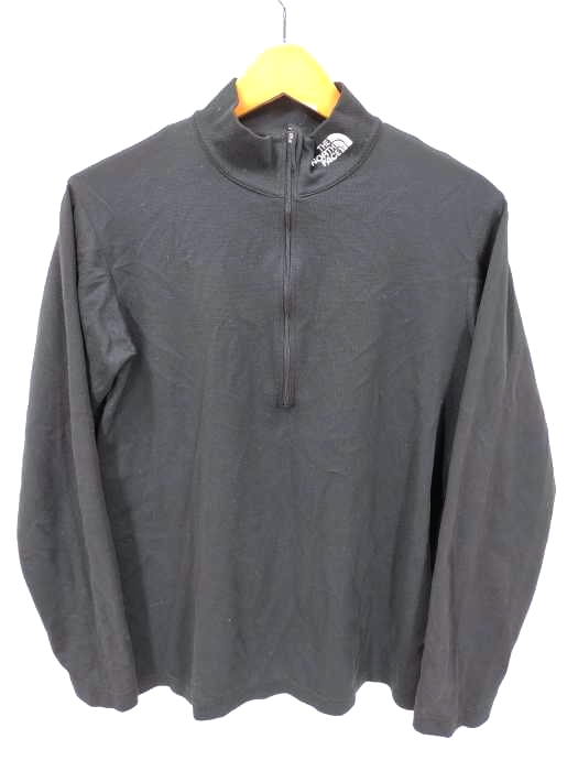 ザノースフェイス THE NORTH FACE THERMAL ZIP UP ハイネック ハーフジップストップス メンズ JPN：L