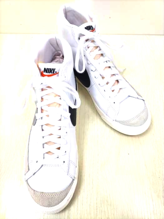 ナイキ NIKE Blazer Mid77 Vintage White Black メンズ JPN：26.5