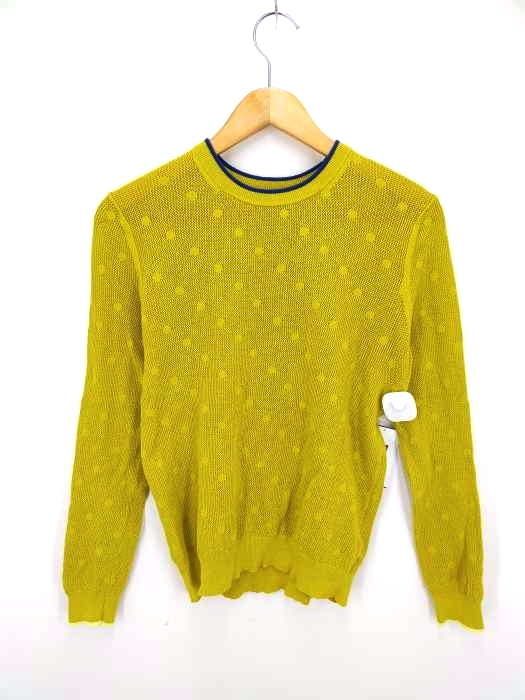 ピーエスポールスミス PS Paul Smith ドットデザイン ニット レディース  L