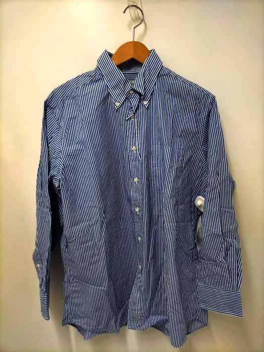 インディヴィジュアライズドシャツ individualized shirts USA製 ストライプ柄BDシャツ メンズ  表記無