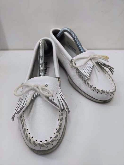 ミネトンカ Minnetonka レザーモカシンシューズ レディース  7
