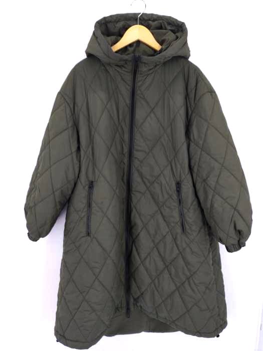 ザラ ZARA HOODED PUFFER COAT レディース import：L