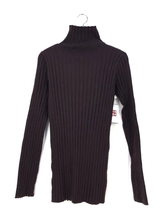 moussy(マウジー) BELTED HIGH NECK RIB KNIT TOP レディース トップス ニット・セーター