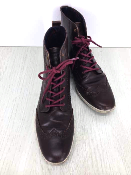 FRED PERRY(フレッドペリー) 8 EYELET LONG WING TIP LEATHER BOOTS レディース JPN：24