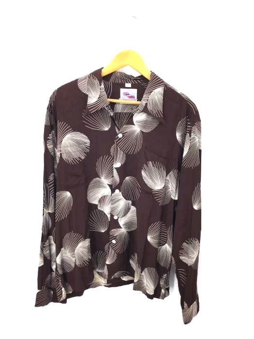 KAHANAMOKU(カハナモク) DUKE'S SHELL 開襟アロハシャツ メンズ JPN：XL