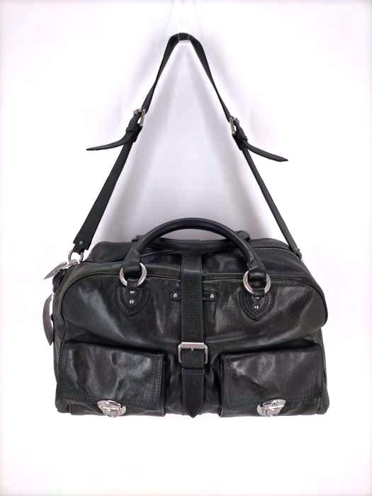 マークジェイコブス MARC JACOBS 11AW 2way オールレザー ショルダーボストンバッグ メンズ 表記無