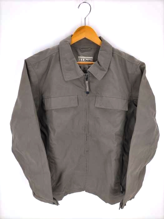 L.L.Bean(エルエルビーン) 90～00S ダック地 ジップアップブルゾン メンズ JPN：L