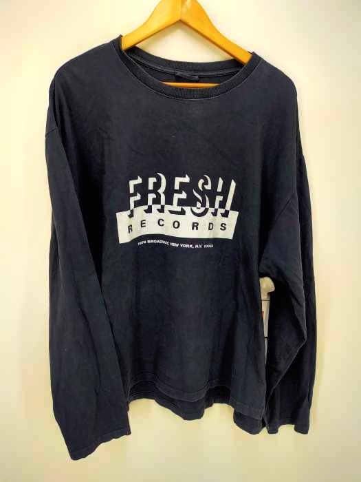 YSTRDYs TMRRW(イエスタデイズトゥモロー) FRESH RECORDS BAGGY L/S TEE メンズ JPN：M