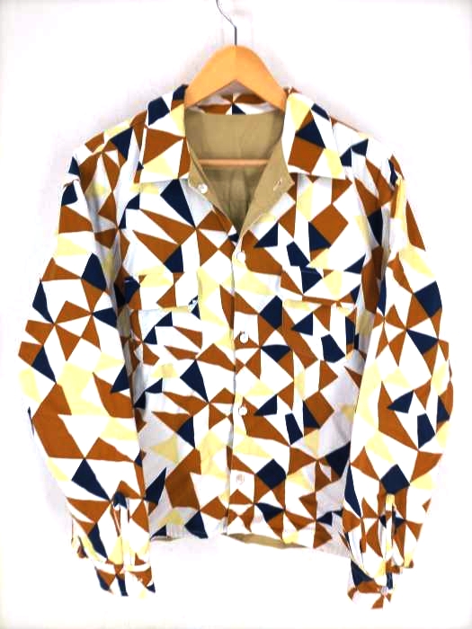 niche.(ニッチ) 20AW Reversible Patterned Shirts Jacket  メンズ JPN：M