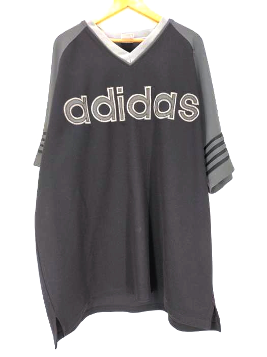 adidas(アディダス) 90S ゲームシャツ フロント刺繍バックプリント メンズ 表記無