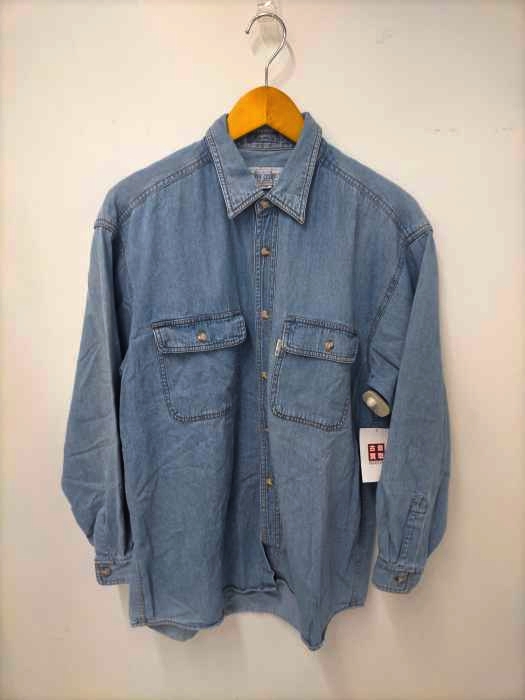USED古着(ユーズドフルギ) MAY CLUBデニムシャツ メンズ JPN：L