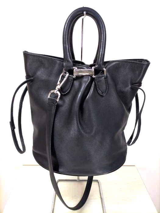 Maison Martin Margiela(メゾンマルタンマルジェラ) 巾着 レザーバッグ レディース 表記無