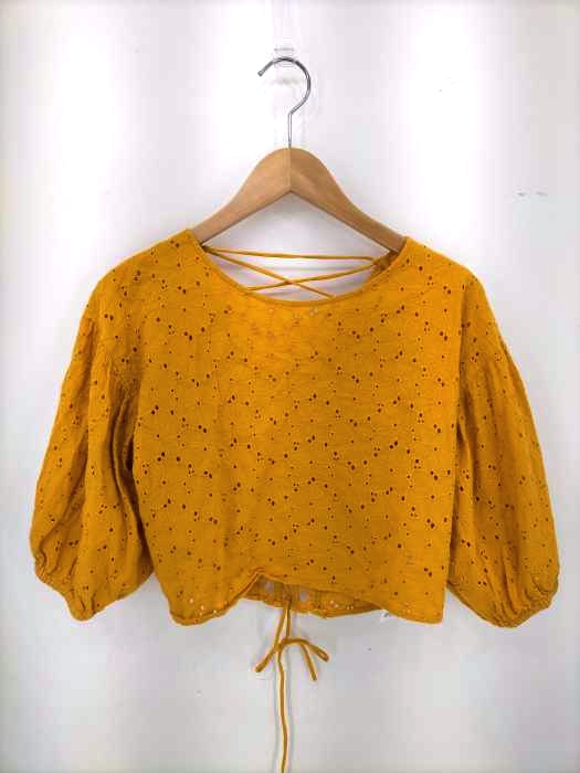 Ray BEAMS(レイビームス) レースバックレースアップブラウス  レディース 表記無