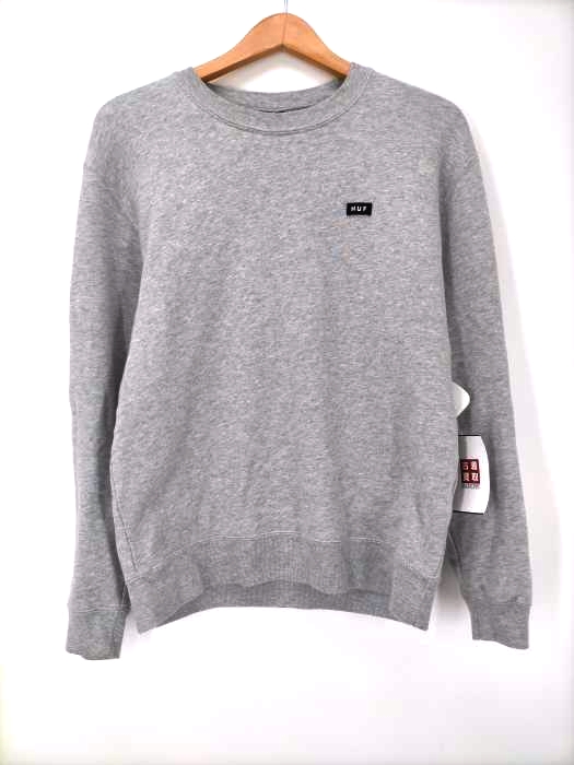 HUF(ハフ) BAR LOGO スモールボックスロゴ スウェット メンズ import：S