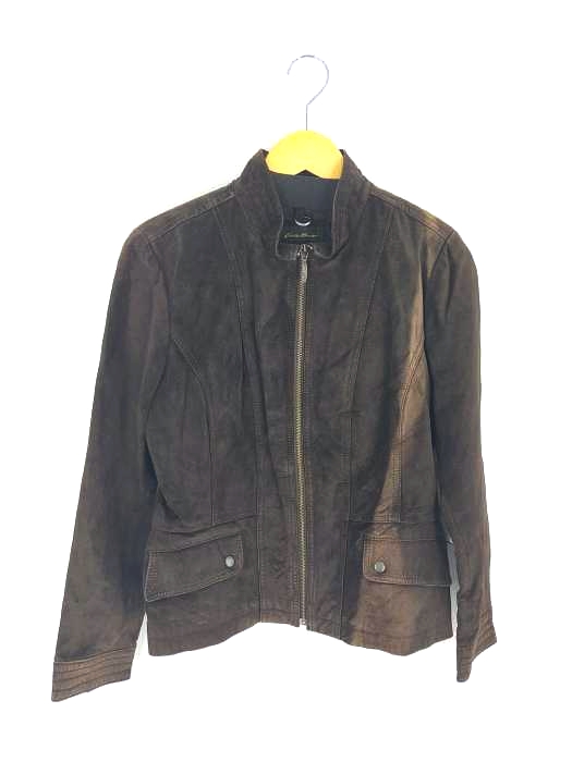 Eddie Bauer(エディーバウアー) 本革 スエードレザージャケット レディース JPN：L
