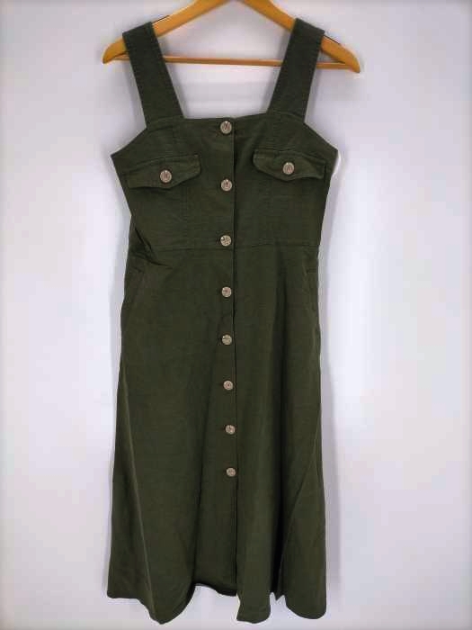 moussy(マウジー) BUTTON UP WAIST TIE DRESS レディース 1