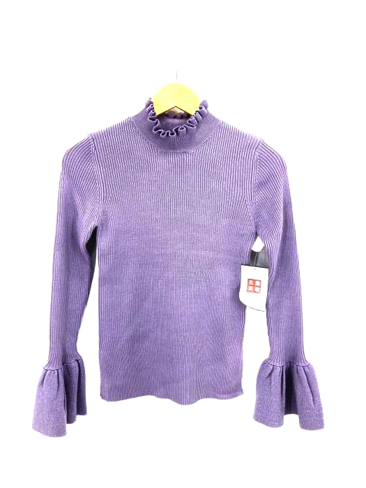 rienda(リエンダ) glitter frill Knit TOP レディース  FREE