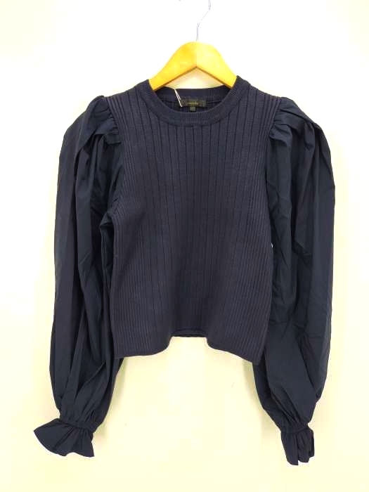 rienda(リエンダ) Shirt SLV Combi KNIT TOP レディース FREE
