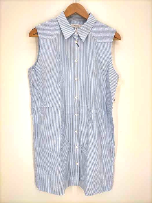 moussy(マウジー) STRIPE SLEEVELESS BLOUSE レディース  FREE