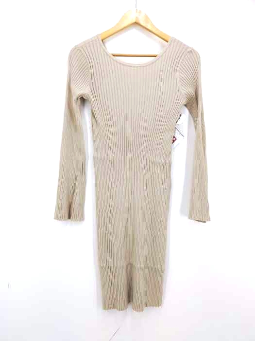 moussy(マウジー) FLARE SLEEVE LONG KNIT レディース  1