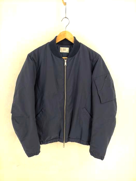 417 by EDIFICE(フォーワンセブンバイエディフィス) 中綿 MA-1 フライトジャケット メンズ JPN：L