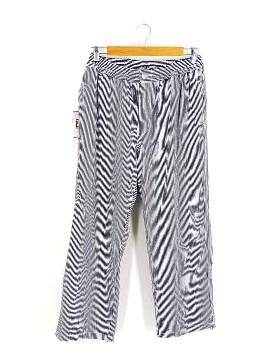 X-LARGE(エクストララージ) DENIM WIDE EASY WORK PANTS ヒッコリー メンズ JPN：M