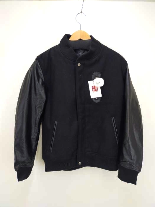 USED古着(ユーズドフルギ) {{Marbobo classics}} the cow leather レザー切り替えウールスタジャン メンズ JPN：L