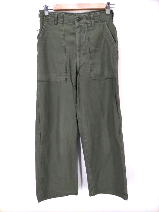 USED古着(ユーズドフルギ) 70年製 U.S.ARMY ベイカーパンツ RAPIDジップ メンズ  30X33