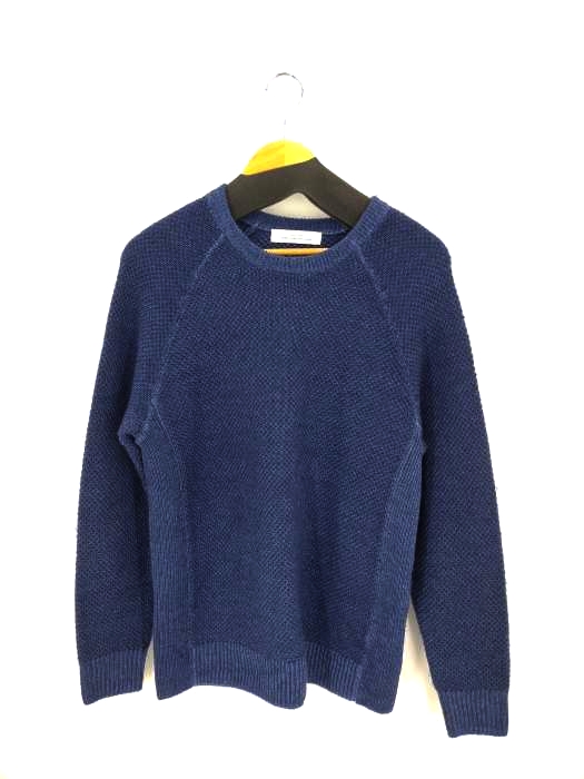 ユナイテッドアローズグリーンレーベルリラクシング UNITED ARROWS green label relaxing CM ウォッシュドWO クルーネック ニット メンズ JPN：S